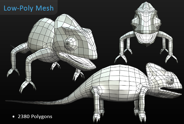 Low Poly Wireframe